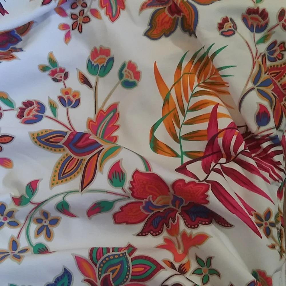 NWT.  Lauren Ralph Lauren floral one shoulder tankini.